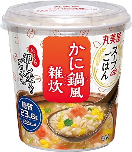 丸美屋 スープDEごはんかに鍋風雑炊 69G 6個