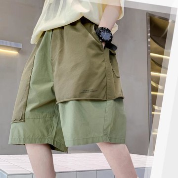 兒童裝男童夏裝短褲褲子中大童薄款夏季夏款中褲工裝褲潮【繁星小鎮】