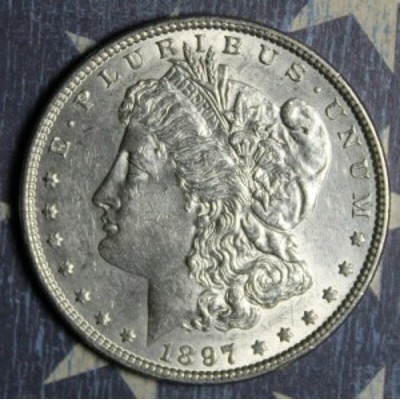 金貨 銀貨 硬貨 シルバー ゴールド アンティークコイン 1897 MORGAN