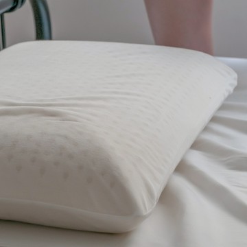 【棉床本舖】泰式平面乳膠枕 60 x 40 x 12cm 〔透氣性好、支撐性佳〕
