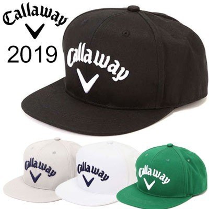 Callaway(キャロウェイ) Twill Flat Cap -ツイル フラット キャップ