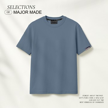 品牌織標極簡厚磅多色素T