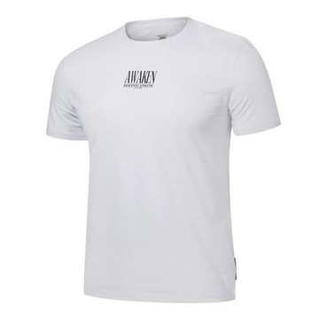 Descente 迪桑特 短袖上衣 男裝 排汗 白【運動世界】O11TTS12WT