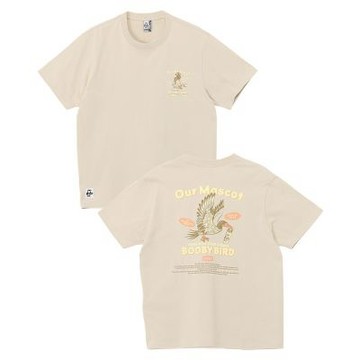 CHUMS Our Mascot T-shirt 男 短袖上衣 米灰色 CH012785G057