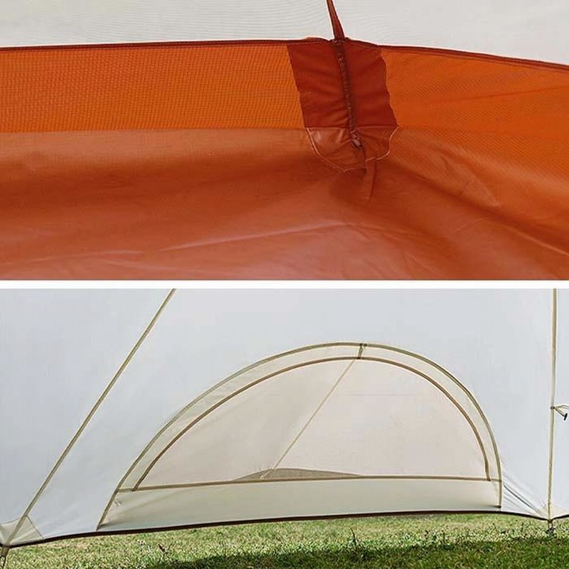 ワンポールテント タープ付き 3〜4人用 200×240cm ティピー