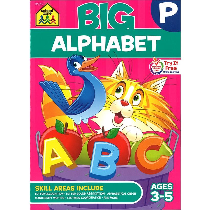 英語ワークブック：BIG WORKBOOK: ALPHABET