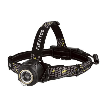 GENTOS Liberty專業頭燈 電池快拆型 510流明 IP64 LY-186R  黑色  1個