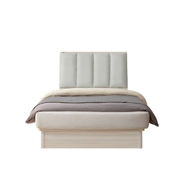 直人木業-DA極簡風白榆木收納三格床組-單人加大3.5尺