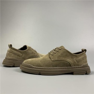 稀缺高檔 外貿工廠撿漏真皮豬八戈休閑工裝鞋男縫線輕質百搭潮鞋