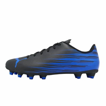 Puma 足球釘鞋 Attacanto II FG/AG 男鞋 黑 藍 短草皮 抓地 108493-03