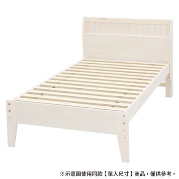 ◎實木雙人床座 床架 T SPIETH3 WW 床腳型 NITORI宜得利家居