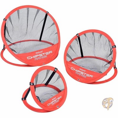 ゴースポーツ チップスターレンジ ゴルフチッピングネット レッド 3ピース GoSports 練習用 送料無料
