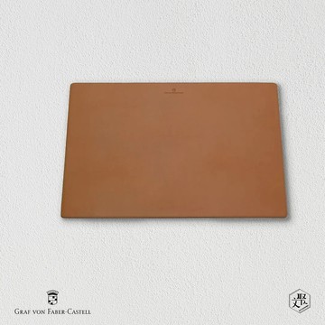 【Graf von Faber-Castell】經典平滑桌墊-棕(原廠正貨)