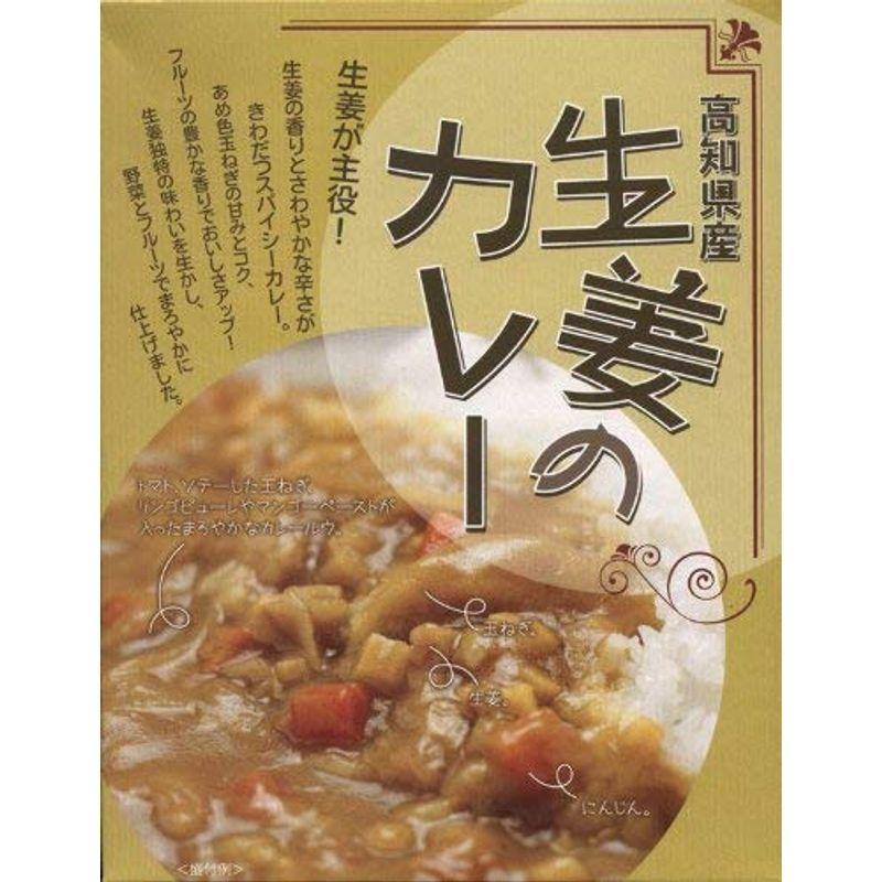 （５箱セット） 高知県産 生姜のカレー 200g ×５箱セット