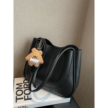 水桶包女大容量包包2025新款復古百搭單肩包質感托特包上班通勤包