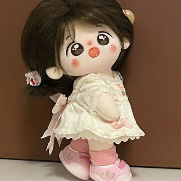 ✨臺灣出貨✨20CM40cm釐米棉花娃娃衣服公仔玩偶可愛連衣裙鬱香小絮替換裝娃衣