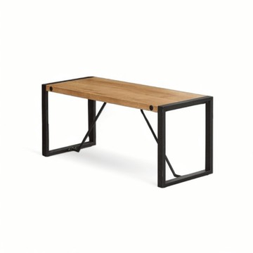 艾斯口字鐵框 工業風 長凳 可當茶几｜穩固耐用，極簡時尚 STT043