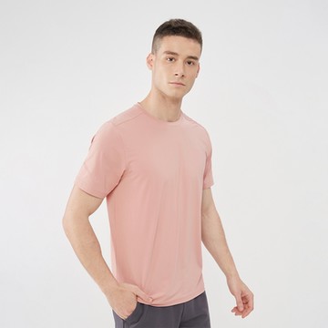 GIORDANO  男裝瞬間冰涼感上衣 G-MOTION系列 - 17 草花粉紅