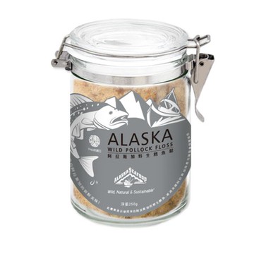 建榮阿拉斯加野生鱈魚鬆250g