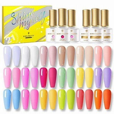 Born Pretty ジェルネイルカラーセット カラージェル 春夏ネイル 18色 Uv Led対応 ポリッシュタイプ セルフネイル ピンク 通販 Lineポイント最大get Lineショッピング