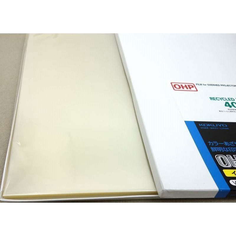 OHPフィルム インクジェットプリンタ用 A4 VF-1102N 100枚