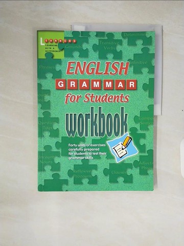 【書寶二手書T4／語言學習_ZNF】ENGLISH GRAMMAR FOR STUDENTS