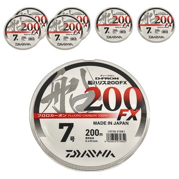 DAIWA D FRON FX 船用子線 釣線  200m  透明色  1個