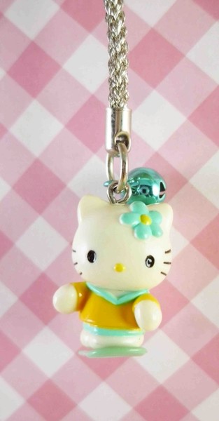 【震撼精品百貨】Hello Kitty 凱蒂貓~限定版手機吊飾-根付(滑板)