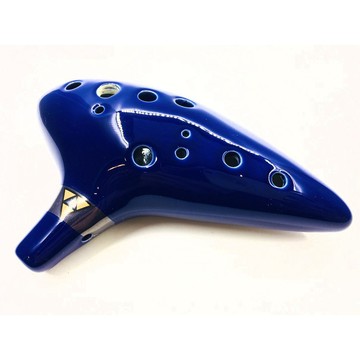【老羊樂器店】開發票 12孔 C調 陶瓷 陶笛 AC 中音陶笛 傳統樂器 國樂器 管樂器 簡單好學