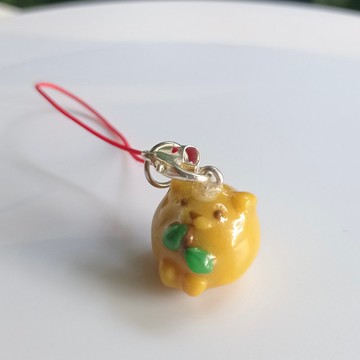 愛吃的皮卡兔手機吊飾