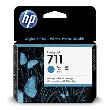 【請先詢問貨況】HP 711 原廠藍色墨水匣 CZ130A 適用 DesignJet T120/T520/T130/T530