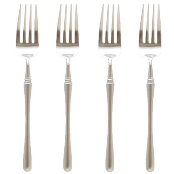 JUST HOME 不鏽鋼點心叉 Set  7284-05A 14.5cm 4支  1組