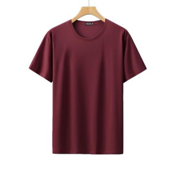 加肥特大碼速干冰絲短袖T恤男300斤2022夏季新款寬松圓領網眼半袖