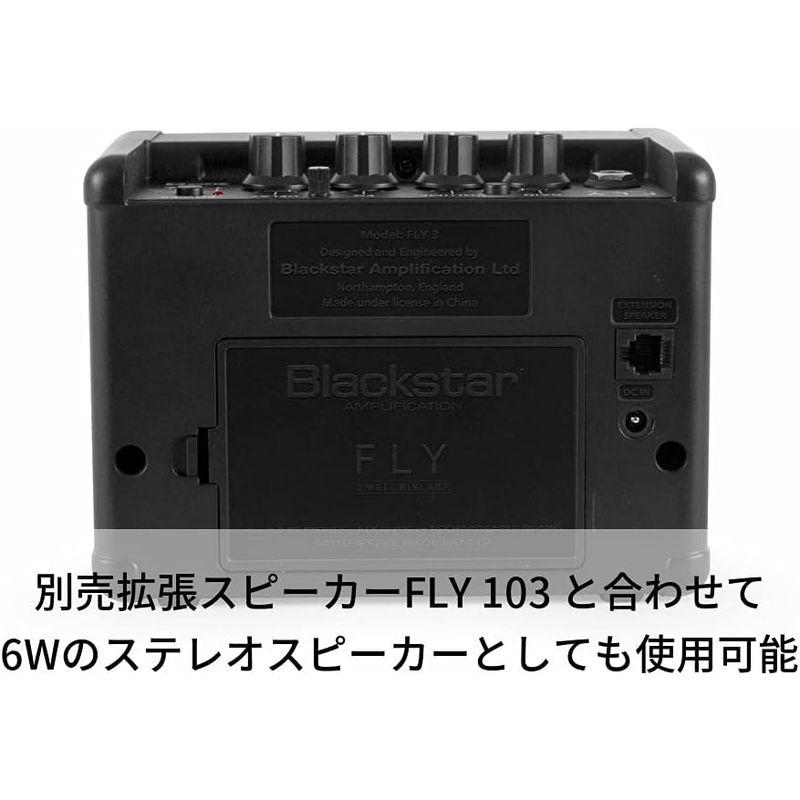 Blackstar ブラックスター コンパクト ギターアンプ FLY3 自宅練習に最適 ポータブル スピーカー バッテリー 電池駆動