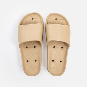 PALETTE排水EVA浴室拖鞋M 芒草棕