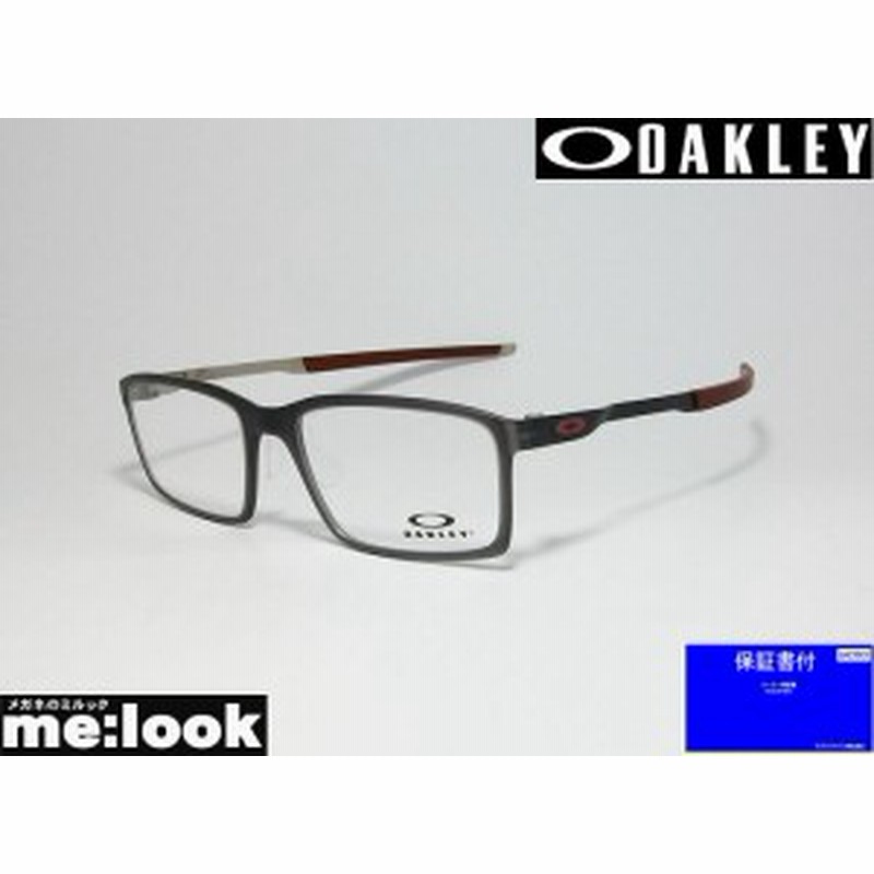 Oakley オークリー Ox8097 0254 眼鏡 メガネ フレーム Steel Line S スチールラインs 度付可 マットブラックインク 通販 Lineポイント最大1 0 Get Lineショッピング