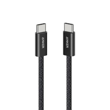 Anker A8060 240W Type-C 耐髒充電線-1.8m 黑