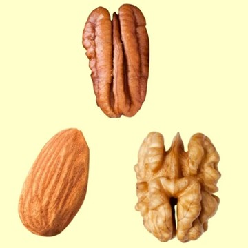 【堅強堅果】3件組(胡桃+杏仁果+核桃)