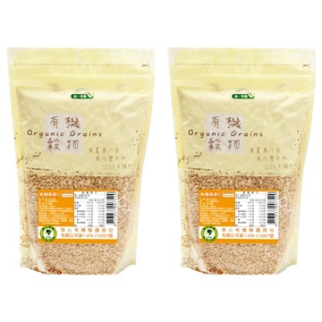 統一生機 有機燕麥仁  500g  2包