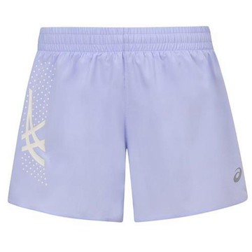 Asics 亞瑟士 短褲 女裝 4吋 海外版 紫 2012D361-400