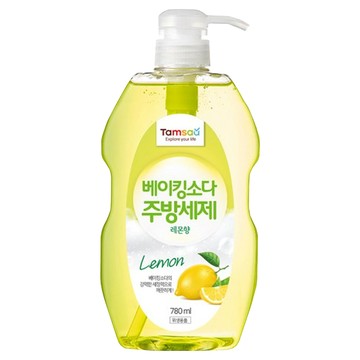 Tamsaa 小蘇打洗碗精 檸檬香  780ml  1瓶