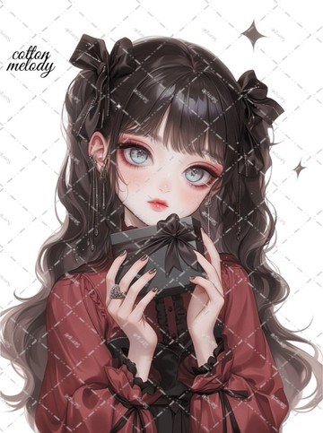 原廠貼紙 no.2209 人物貼紙 原創貼紙 原創人物貼紙 裝飾貼紙 棉旋律