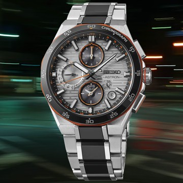 SEIKO精工 Astron系列 限量 太陽能 GPS 鈦金屬計時腕錶 43.4mm (5X83-0AS0N/SSH183J1)