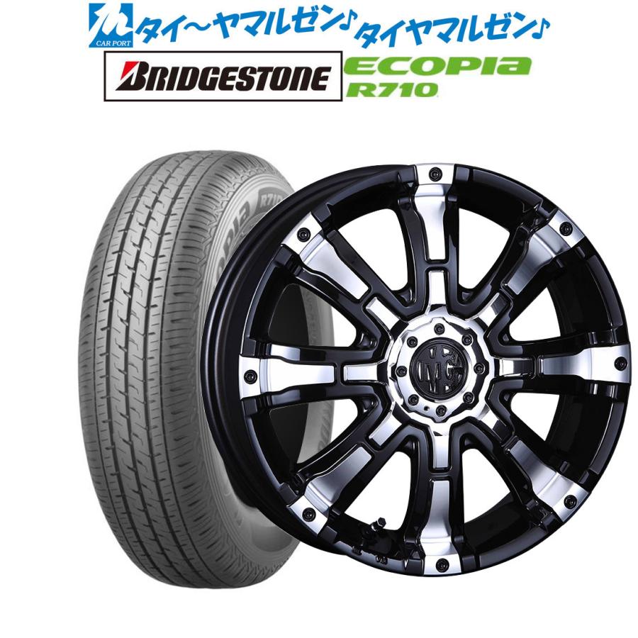 ●⑳ブリヂストンエコピアR710　145/80R12　サマータイヤ４本セット