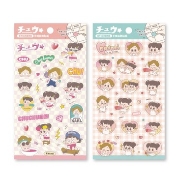 啾啾妹 手帳裝飾貼紙-Y2K/小天使