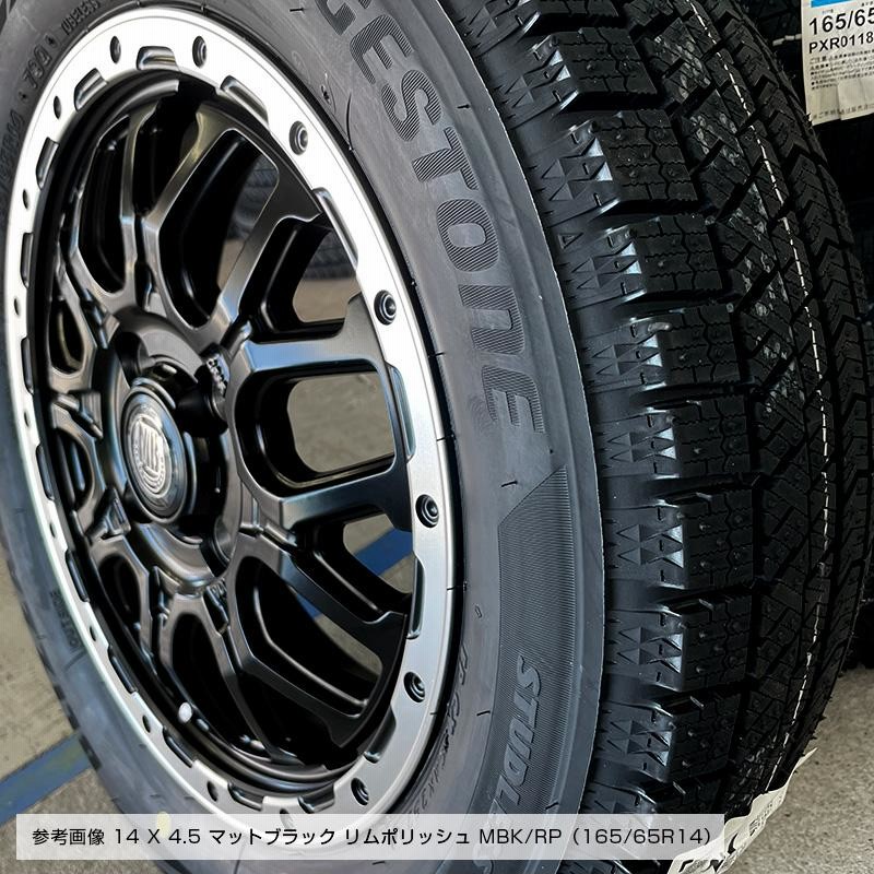 ブリヂストン マッドバーン XR-800M RP ブリヂストン BLIZZAK VRX 2021年 165/60R15インチ キャストアクティバ ピクシスジョイC デリカミニ 4WD