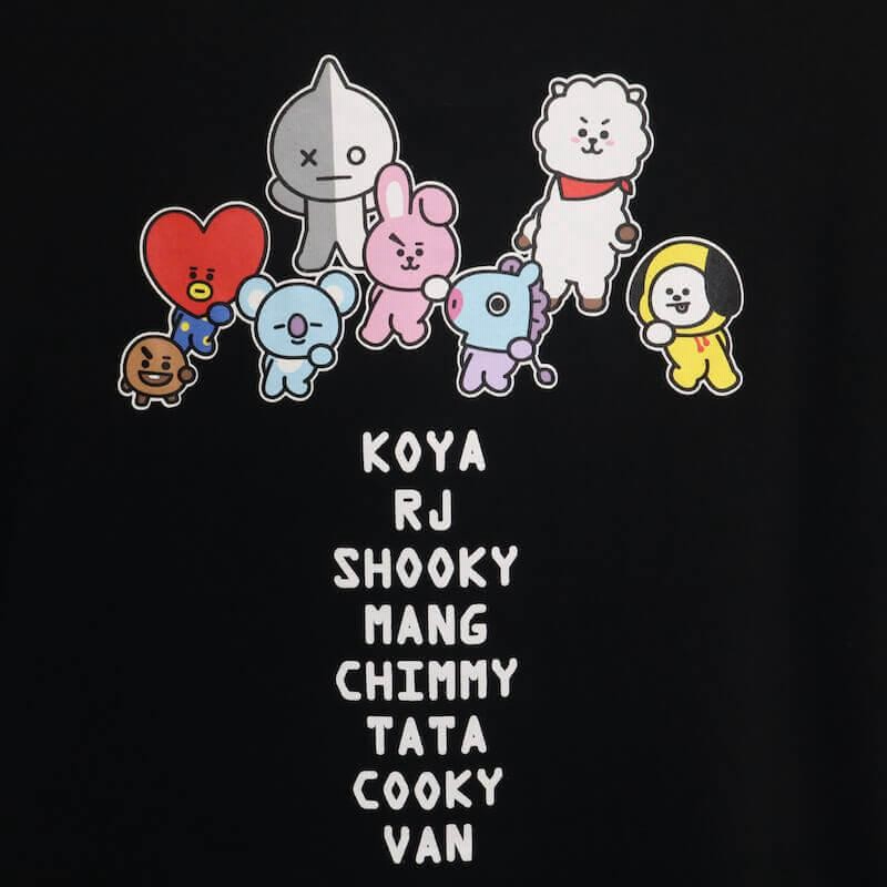 送料無料 BT21 BTS 半袖 Tシャツ ティーシャツ 半袖Tシャツ ロゴ