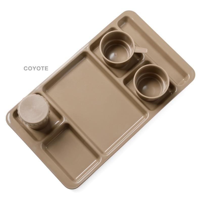 Hayes社製 米軍納入 PLASTIC ランチトレイセット（カップ・ボウル・トレイ） MADE IN USA ミリタリー 食器 アウトドア アメリカ製 グッズ ブランド