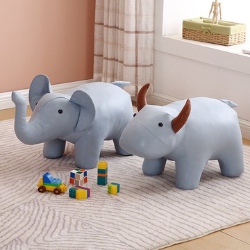 創意大象矮凳動物凳子換鞋凳 擱腳凳 茶幾凳 小凳子