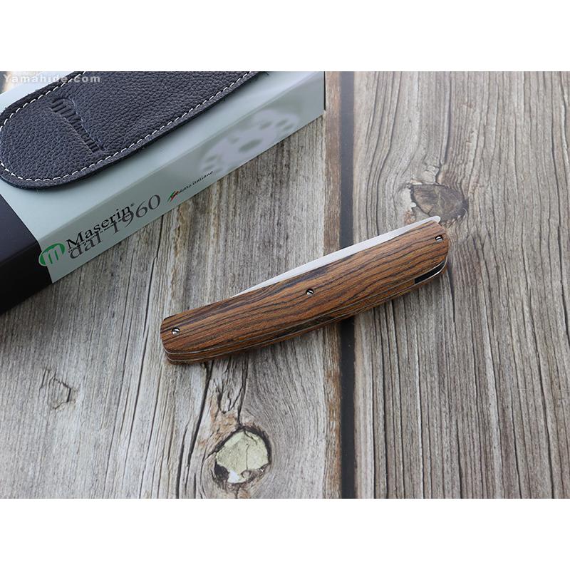 マセリン 380 BO グルメ ボコーテ 折り畳みナイフ Maserin GOURMET Bocote folding knife